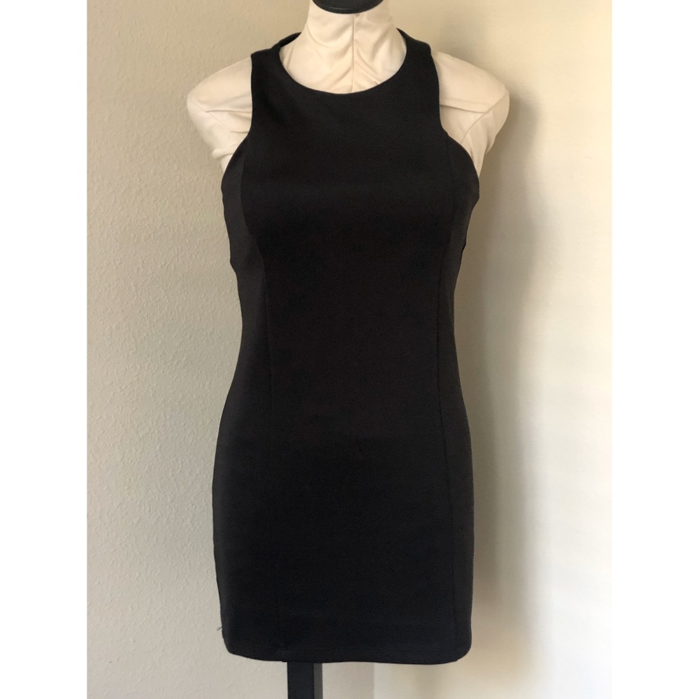 Zara Trafaluc Black Nylon Dress